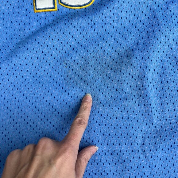 Vintage Nike Carmelo Anthony Denver Nuggets Jersey YOUTH Large Swingman - Picture 5 of 10